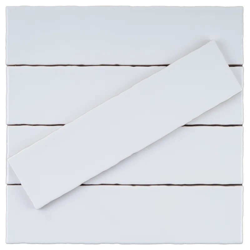 Rustic 2.95 in. X 11.81 in. Polished Ceramic Subway Wall Tile | Wayfair North America
