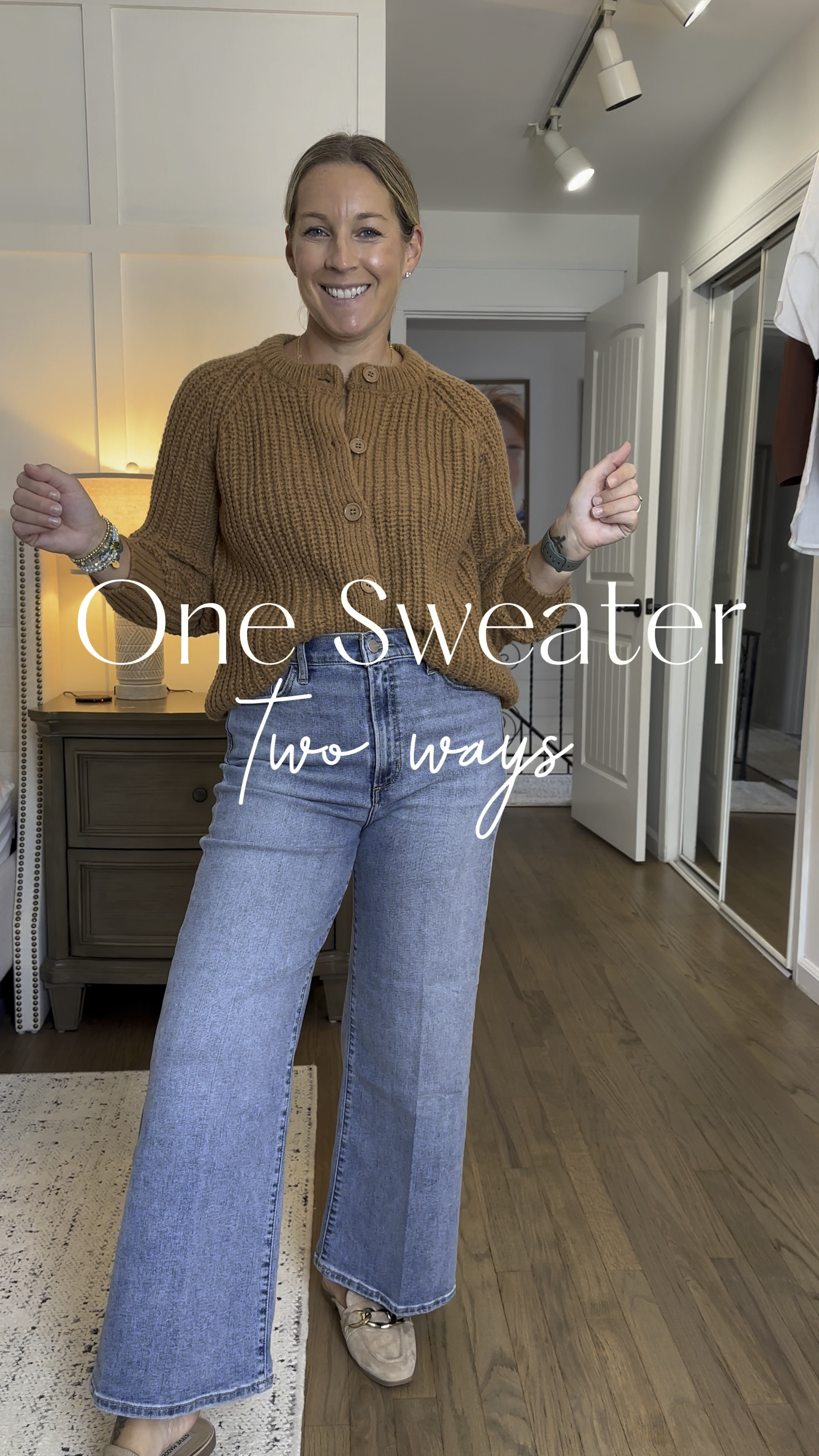 Love how easy it is to style this 2 different ways. I’m in a small and it’s just so luxe, soft and stretchy! I’m in a 30 jean and they’re also the most soft and stretchy but they give you shape too! 

#LTKBacktoSchool #LTKVideo #LTKFallSale