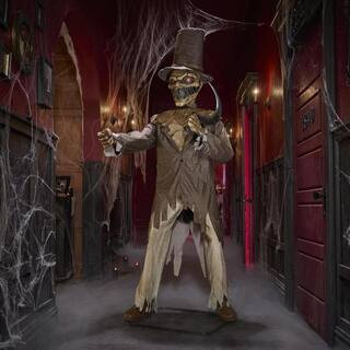 6.5 FT Grave & Bones Animated LED Soul Slasher | The Home Depot