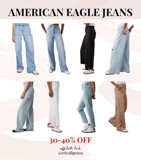 American Eagle jeans - 30-40% off! 

Baggy jeans // cargo jeans // loose fitting jeans // white denim // black denim 

#LTKsalealert #LTKfindsunder100 #LTKstyletip