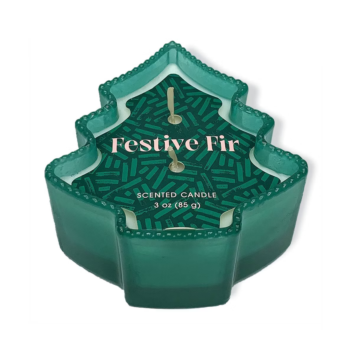 3oz Glass Tree Candle Farm Fresh Fir - Bullseye's Playground™ | Target