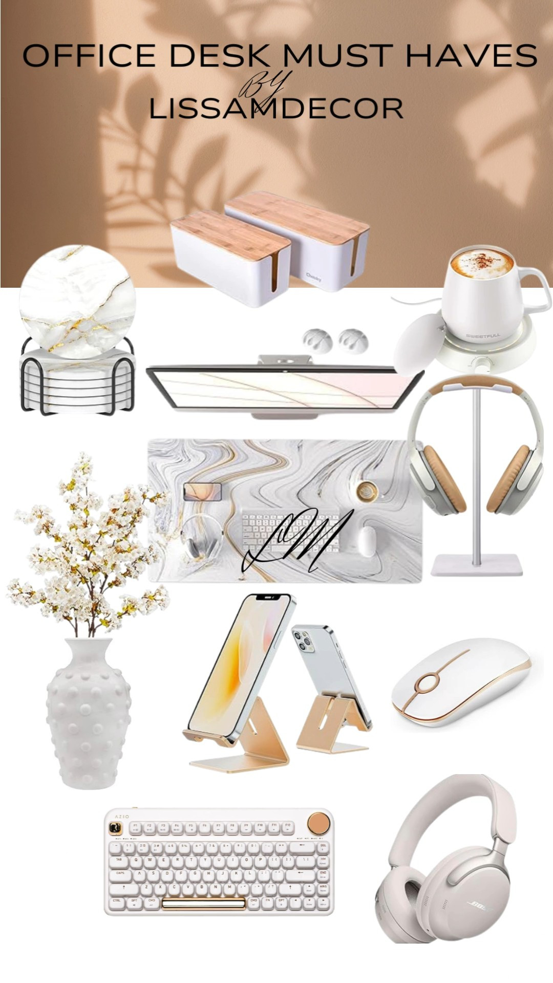 Absolutely Favorite Office Desk Must Haves!Including my Bose headphones and Large Monitor. 

#LTKhome