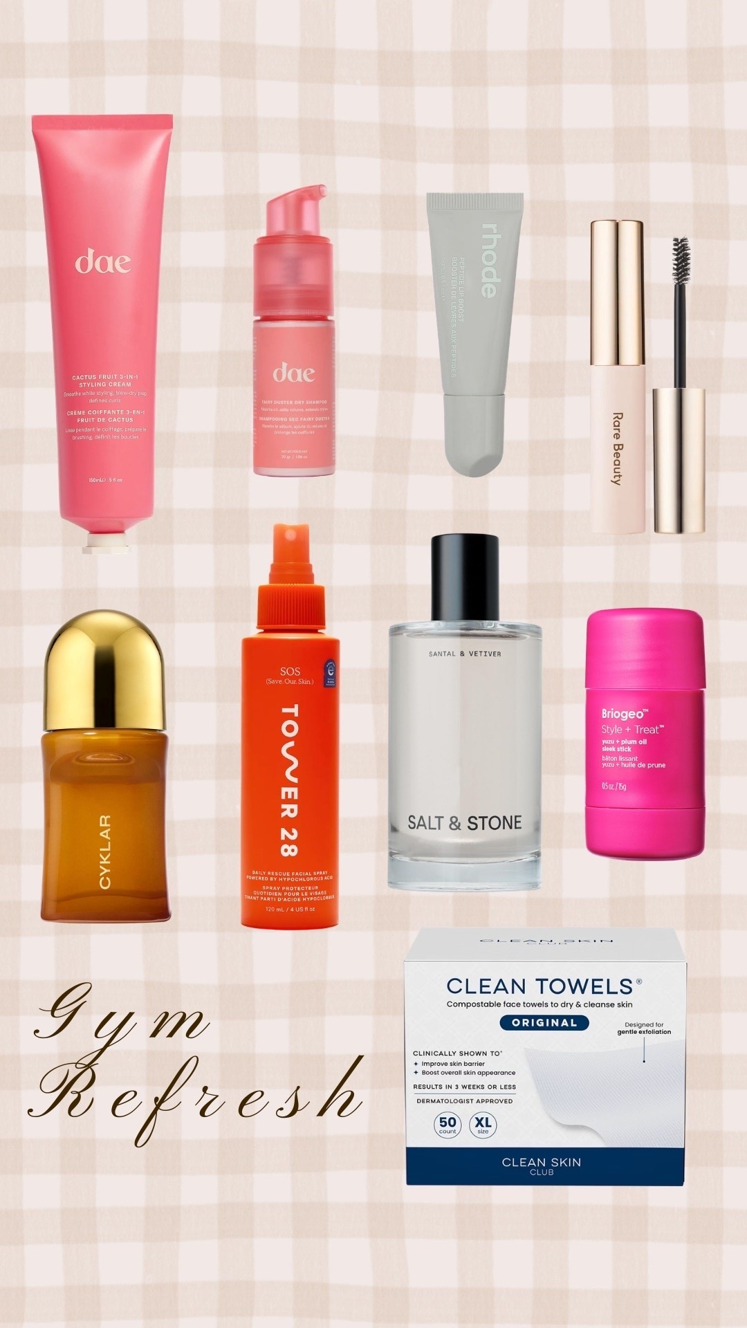 Gym refresh essentials

#LTKdayinmylife #LTKActive #LTKselfcare