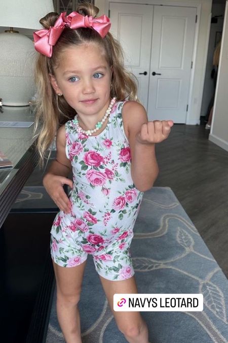 Navy’s floral leotard is low in stock but there are so many fun prints! 

leotard l kids fashion l onesie l kids onesie l toddler fashion l girls bows 

#LTKSeasonal #LTKkids #LTKunder50