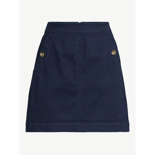 Free Assembly Women's High Rise Sailor Mini Skirt - Walmart.com | Walmart (US)
