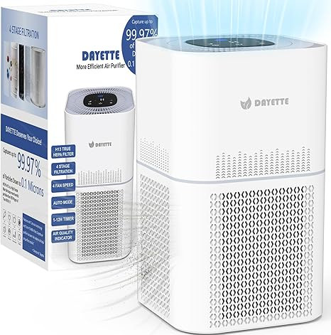 Dayette HEPA Air Purifiers for Home Large Room Up to 2200ft², Air Purifiers for Bedroom with Air... | Amazon (US)