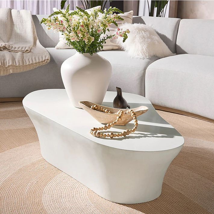 Aitken Curved Coffee Table (58") | West Elm (US)