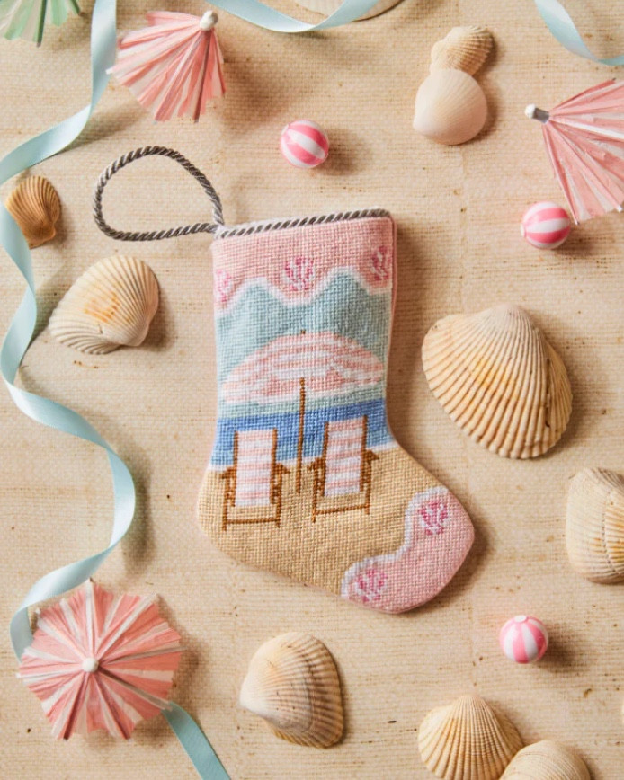 Bauble stockings-super cute, all shiny and festive like tiny disco balls hanging by the chimney! The glittery orbs make 'em pop with holiday charm. Handcrafted from velvet or felt, stuffed with pom-poms and beads, then stitched onto a classic stocking base for that extra jingle.

#LTKSeasonal #LTKStyleTip #LTKHome