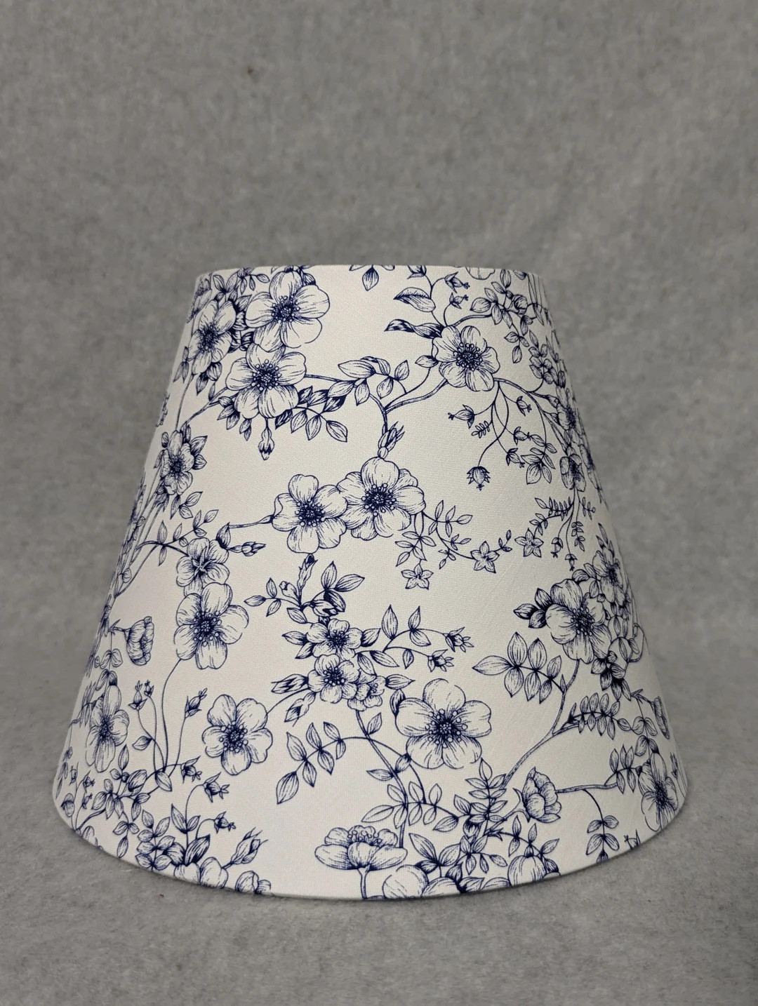 Blue Flowers Lamp Shade. Blue and White. Plants. Flowers. Shades Are 9.5 X 5 X 7 Tall - Etsy | Etsy (US)