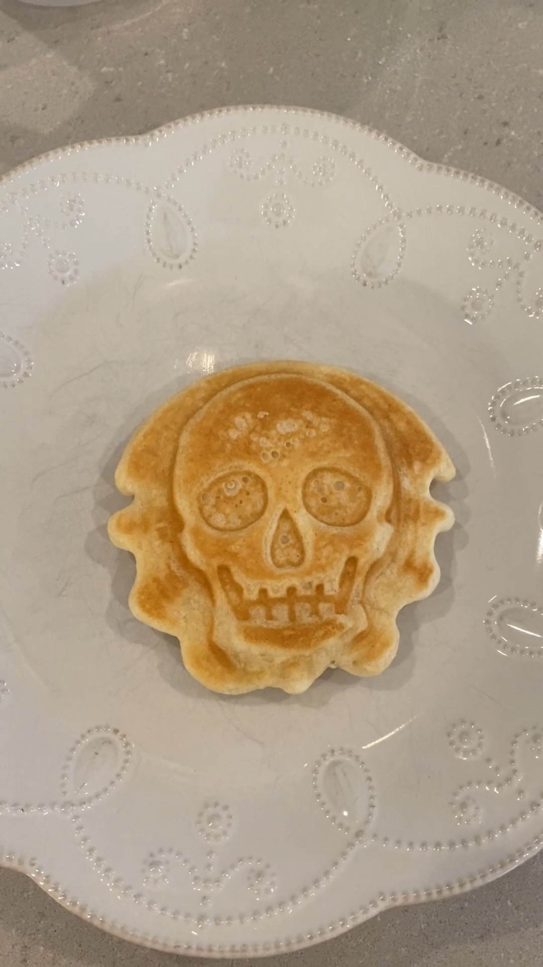 The cutest little Halloween waffle maker 💀👻🎃 The kids loved these! Makes waffles, grilled cheese and more! 

Waffle maker, breakfast for kids, Halloween, breakfast ideas, Christmas

#LTKKids #LTKFamily #LTKSeasonal