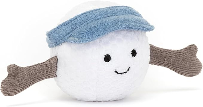Jellycat Amuseables Golf Ball Stuffed Toy, 2.5 inches - Golf Ball Plush for Sports Fans | Amazon (US)