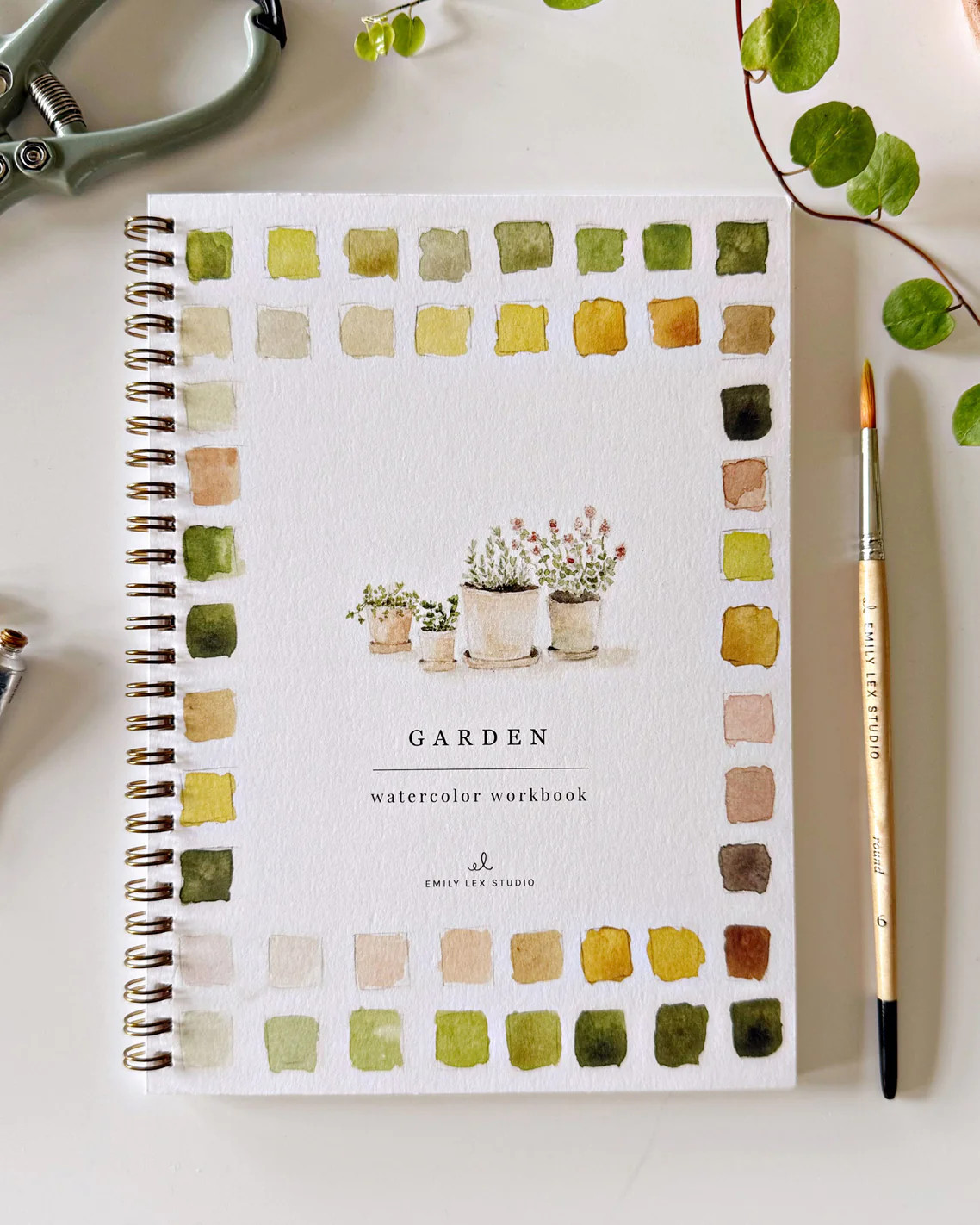 Garden Watercolor Workbook | Draper James (US)