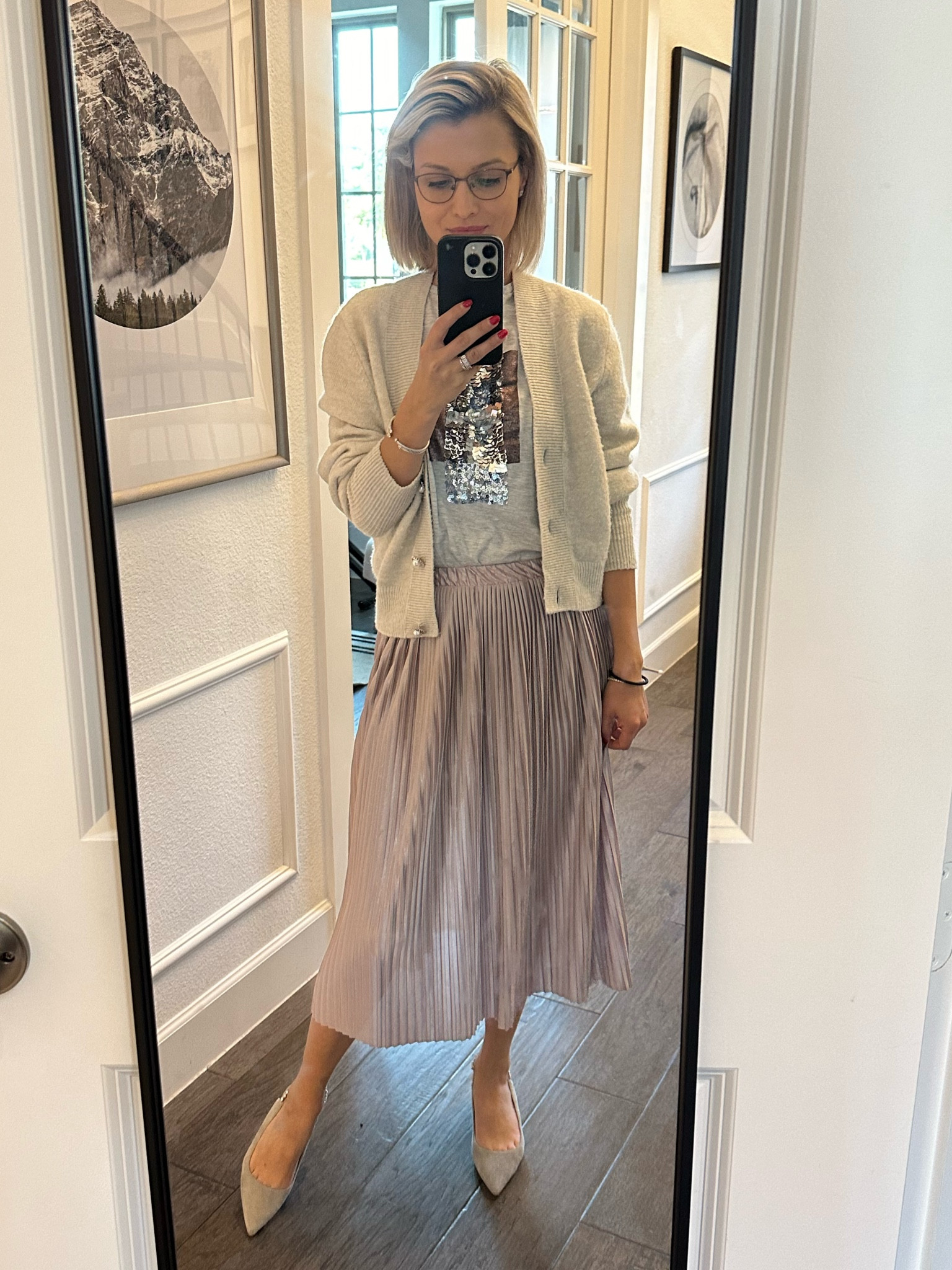 Adding a bit of sparkle to a regular mid week day.