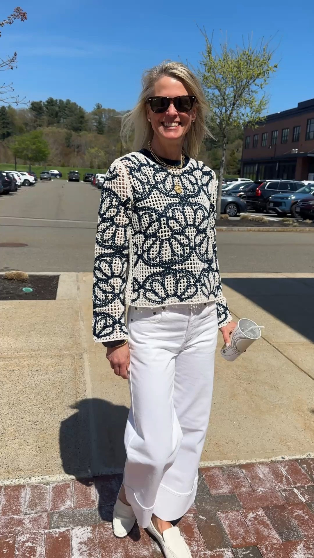 Looking for a summer sweater that’s not going too hot but maybe you don’t love showing your arms in a tank?  This all-crochet sweater is that perfect in-between piece—gives you the arm coverage you want, and it is light, breathable, and cool.

Easy to wear with denim or linen and tossed over a tank… it’s one of those pieces that just works without overthinking it!

#LTKootd #LTKOver40 #LTKSeasonal