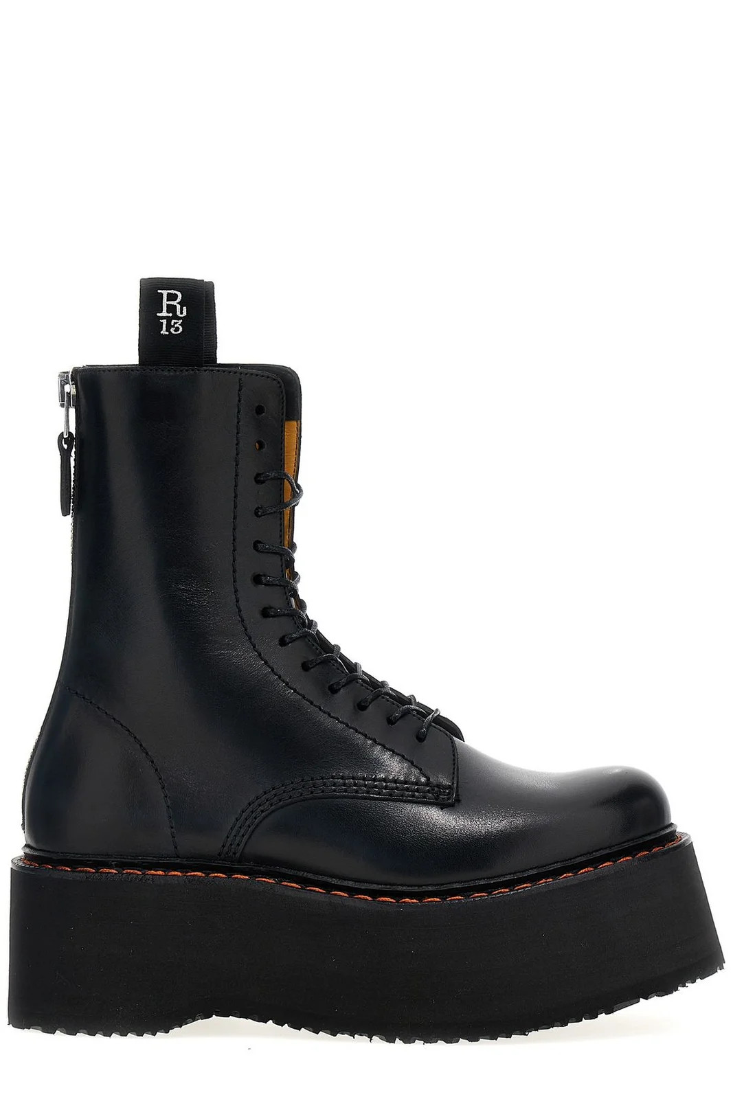 R13 Double Stack Platform Boots | Cettire Global