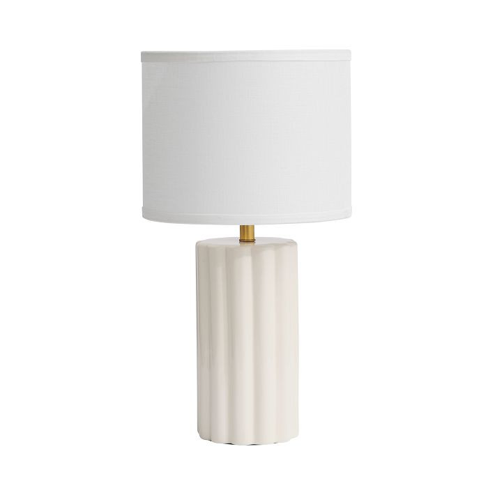 Scalloped Table Lamp | Pottery Barn Teen