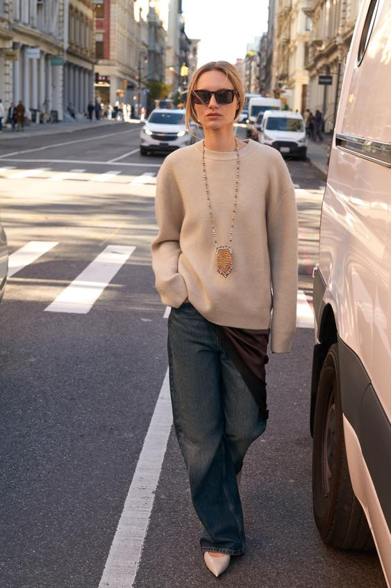 BASIC KNIT JUMPER | Zara US