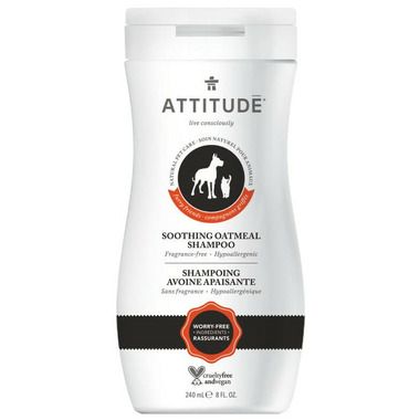 ATTITUDE Furry Friends Soothing Oatmeal Pet Shampoo Fragrance Free | Well.ca