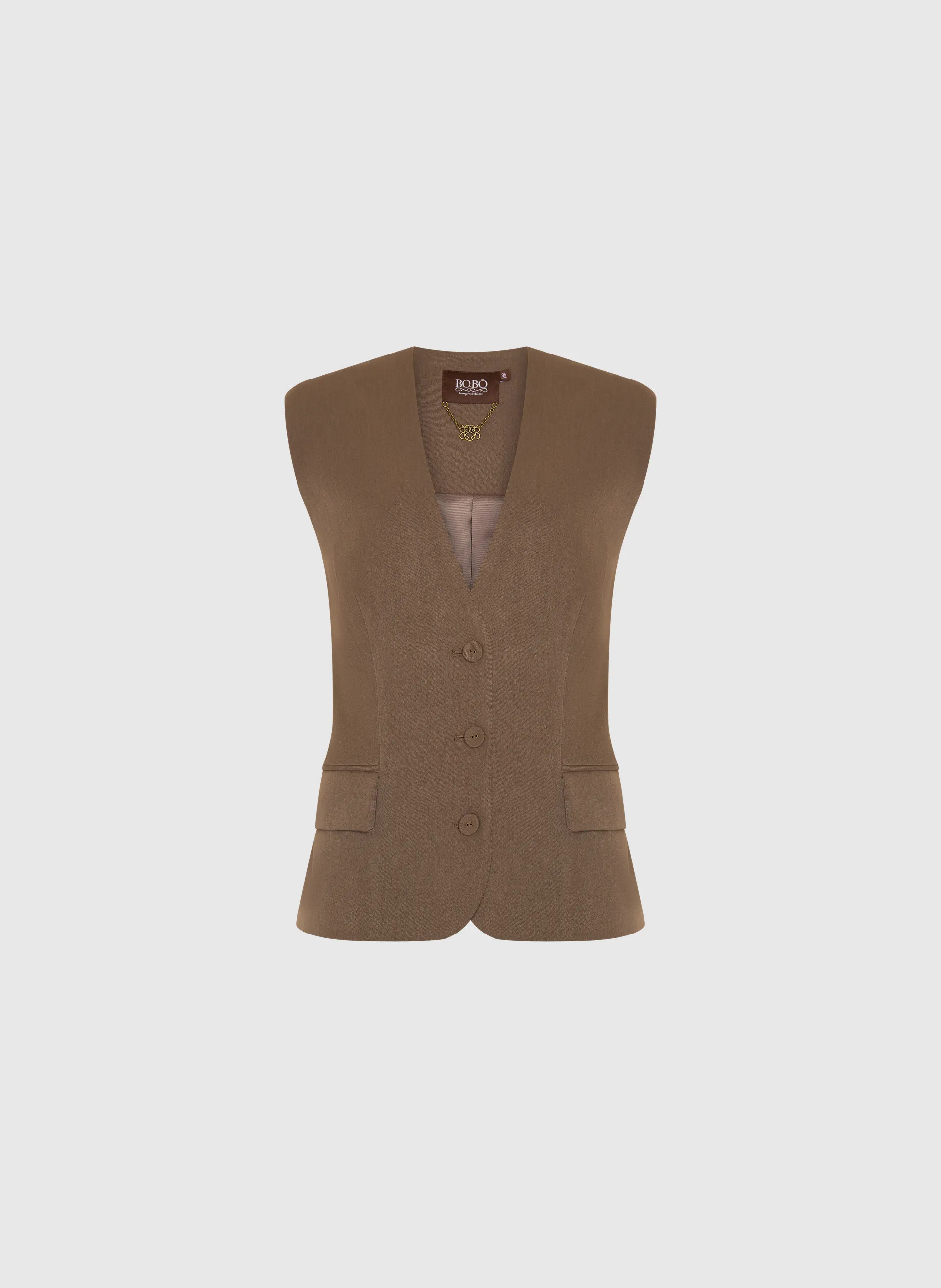 Colete Joy Brown Bo.Bô Feminino - BO.BÔ | Loja Online Oficial | BoBo (BR)
