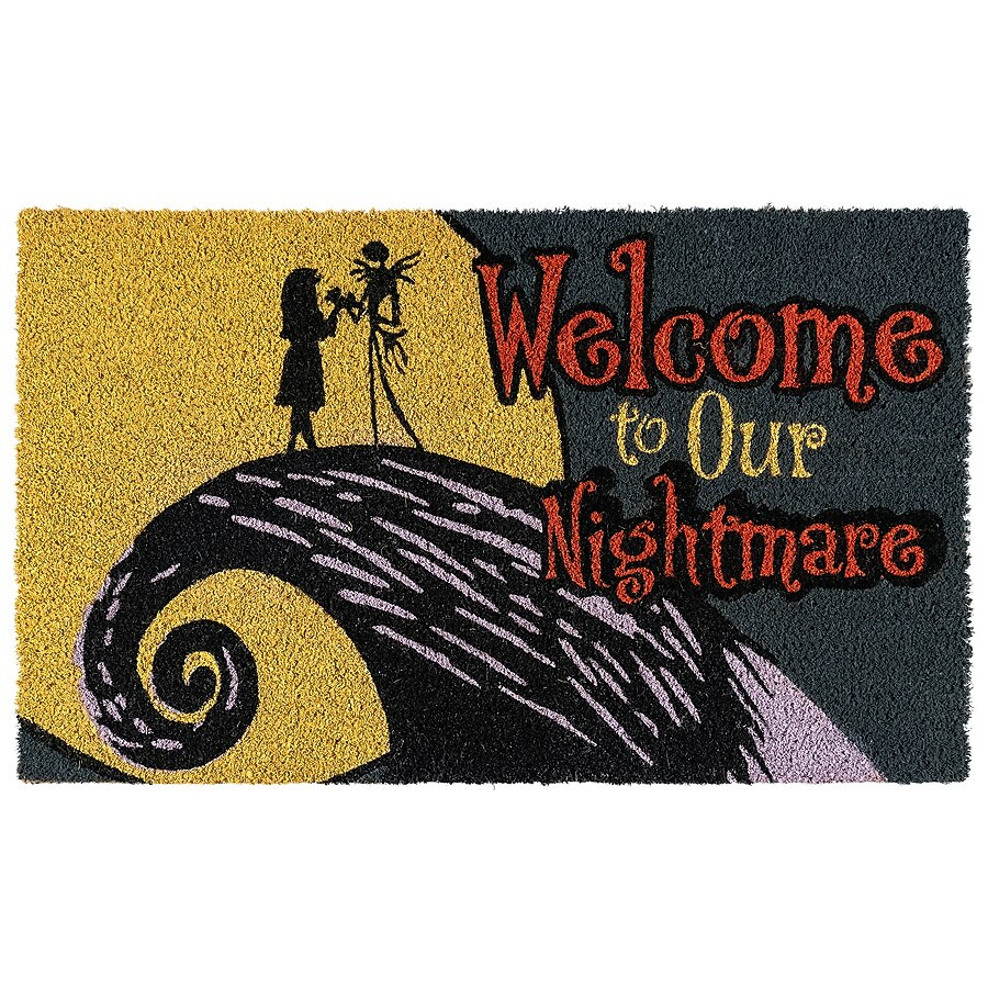 Disney 18-in x 30-in Multicolor Coir Non-Slip Grip Indoor or outdoor Door Mat | Lowe's