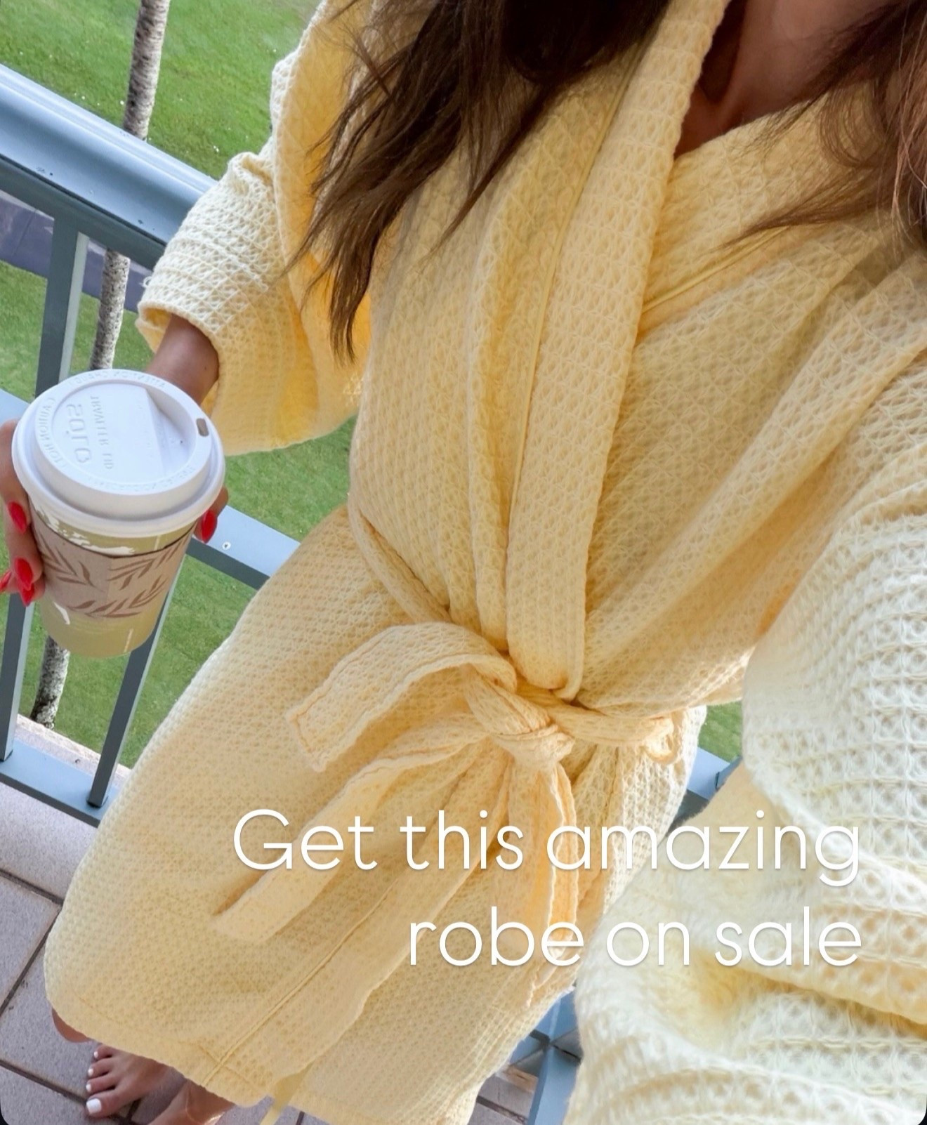 This robe has been my favorite little luxury for slow mornings, coffee runs, and getting ready days. The lightweight textured fabric feels cozy without being heavy, and the tie waist makes it easy to throw on over pajamas, a swimsuit, or while getting ready.

Amazon robe, lightweight bathrobe, waffle knit robe, cozy loungewear, spa robe, summer robe, getting ready outfit, morning routine, vacation robe, gift idea, annabrstyle

#LTKgrwm #LTKTravel #LTKselfcare