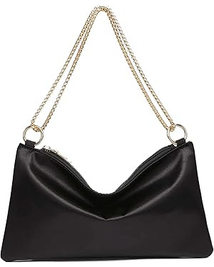 Verdusa Women's Satin Evening Handbag Shoulder Bag Purse | Amazon (US)