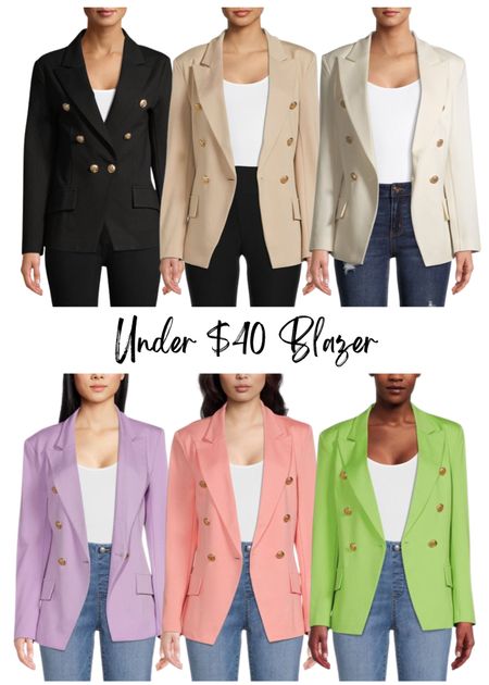 Y’all went CRAZY over these blazers last time I shared and they sold out so fast! They’ve been restocked and there are a ton of new summer colors available! They’re all under $40 and I usually wear the XS in these.

Walmart finds, Walmart fashion, work blazer, affordable workwear, affordable blazer

#LTKstyletip #LTKunder50 #LTKworkwear