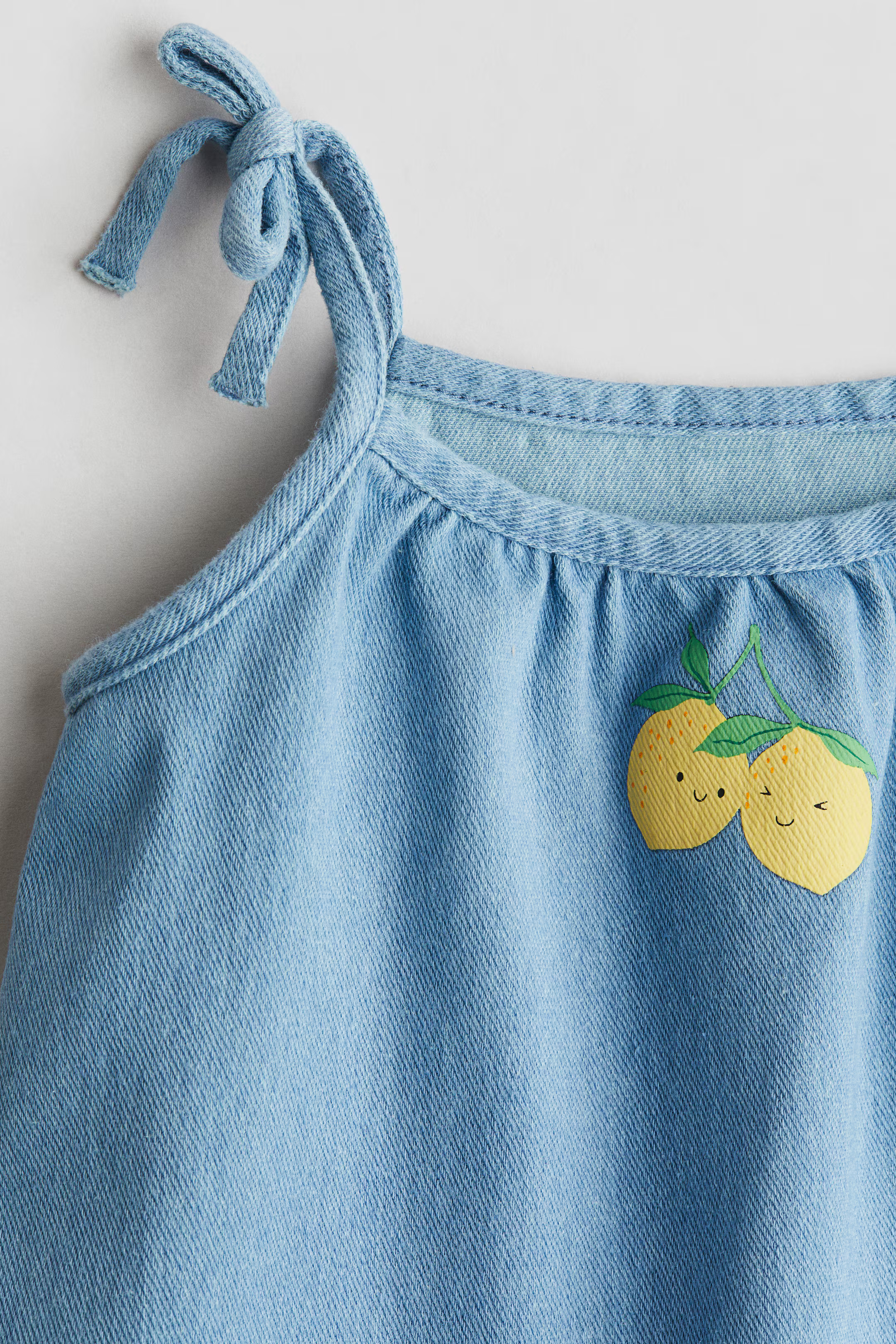 Print-Detail Denim Dress | H&M (US + CA)