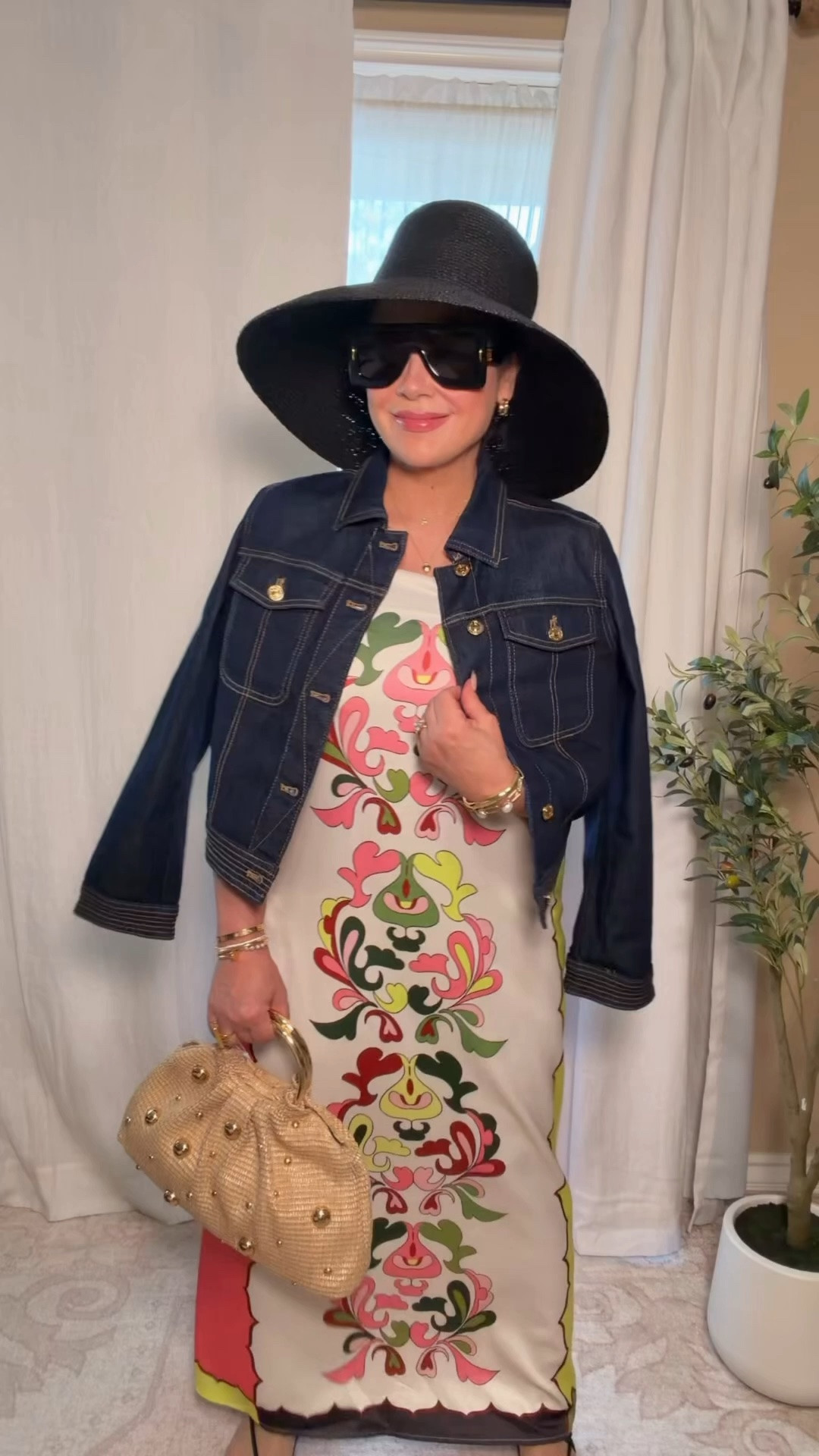 Built this look around the cutest VICI slip dress and gave it an easy, effortless feel with a denim jacket, gold jewelry, the perfect flat sandals, and the BEST foldable hat. 

👉 Everything is linked for you in LTK - come shop the look and let’s be friends 🤍

Use code @ADRYANA35 for 35% off your @VICI order! 

#over50fashion #styleover50 #over50style #over50andfabulous #fashionover50