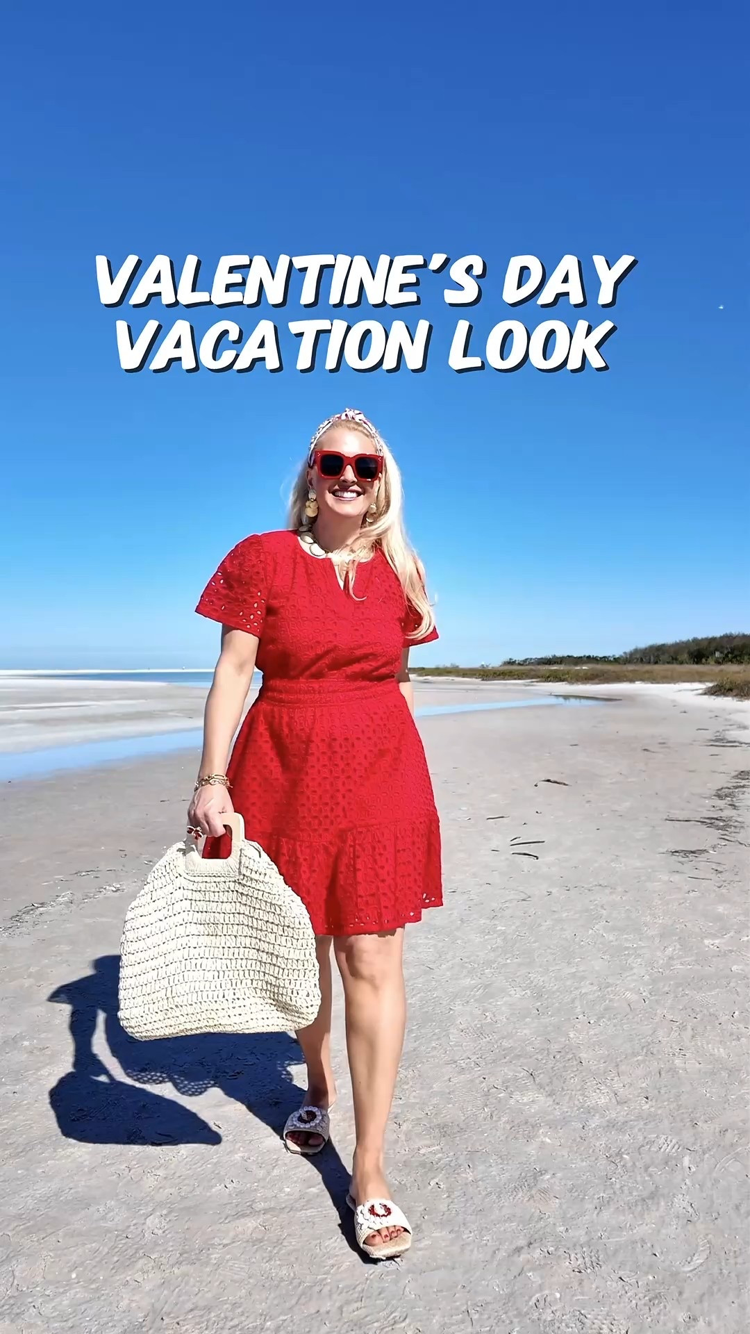 ❤️VALENTINE’S DAY LOOK: Red eyelet lace dress, yes please!

❤️Wear this dress on Valentine’s Day and Spring Break. It’s versatile and beautiful. It has an inside lining and fits true to size. Wearing a medium.

❤️VACATION LOOK: @amazonfashion

#ValentinesDayLook #Vacationoutfit #street2beachstyle @jtstjtst11 

#LTKSeasonal #LTKOver40 #LTKSaleAlert #LTKU #LTKMidsize #LTKTravel #LTKgrwm #LTKootd #LTKValentine #LTKWorkwear #LTKvlog