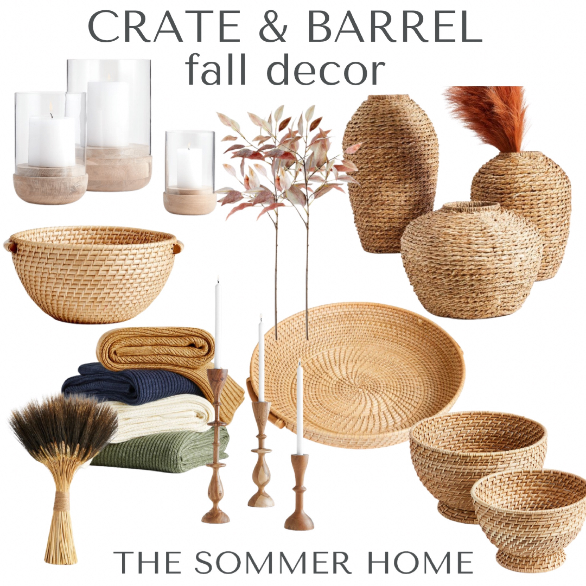 Fall decor, coffee table decor, shelf decor, fall blankets, baskets, fall stems, candleholders, 

#LTKstyletip #LTKhome #LTKSeasonal