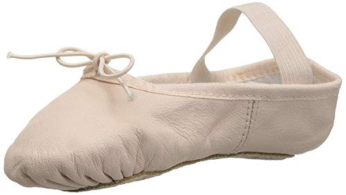 Bloch girls Bloch Girl's Dansoft Full Sole Leather Ballet Slipper/Shoe Dance Shoe, Theatrical Pink, 12.5 X-Wide Little Kid US | Amazon (US)