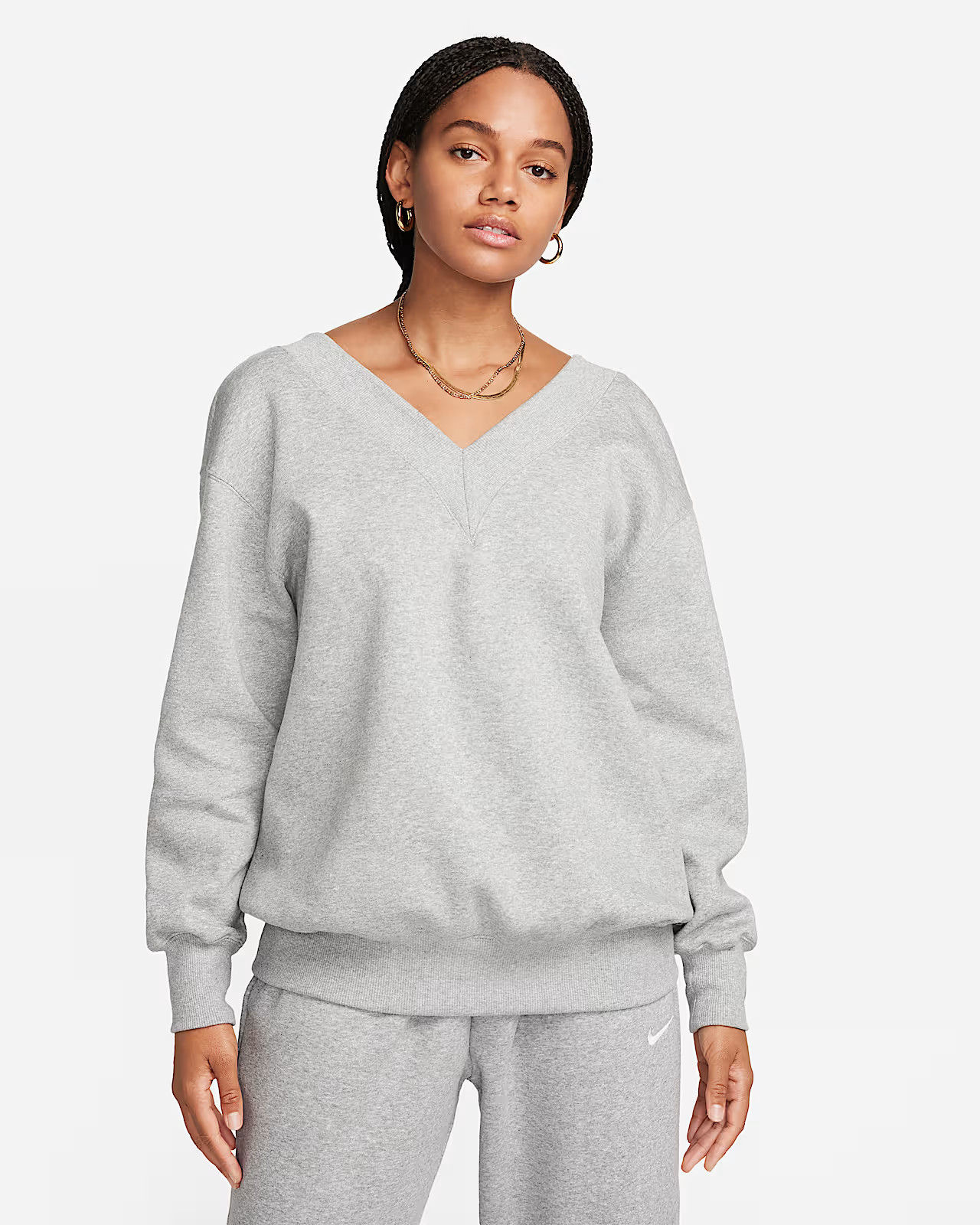 Nike Sportswear Phoenix Fleece Women's Oversized V-Neck Sweatshirt. Nike.com | Nike (US)