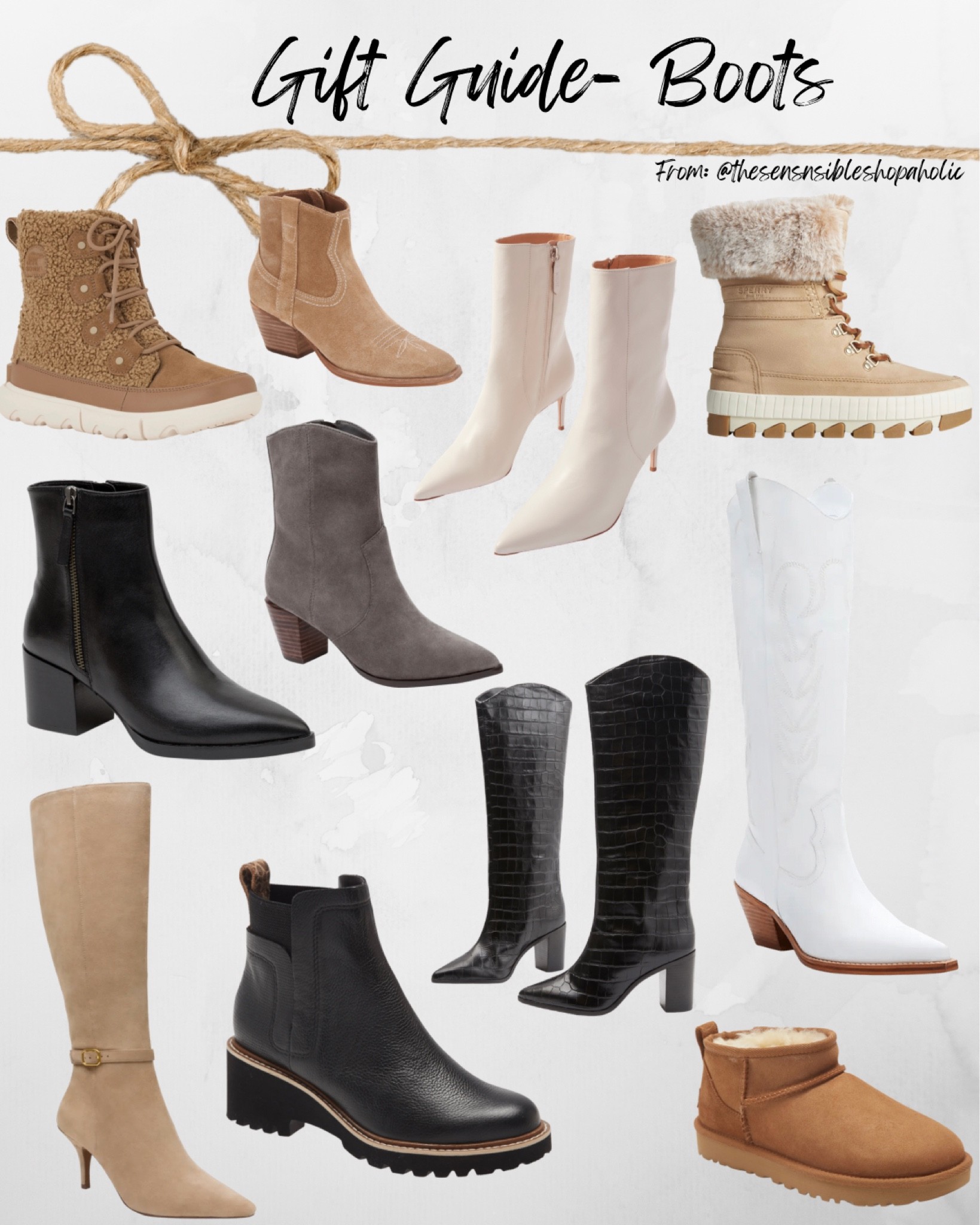 Gift guide women’s boots winter boots booties knee high boots cowboy boots white black tan suede boots Nordstrom snow boots gifts for her women’s gift ideas 

#LTKshoecrush #LTKHoliday #LTKSeasonal