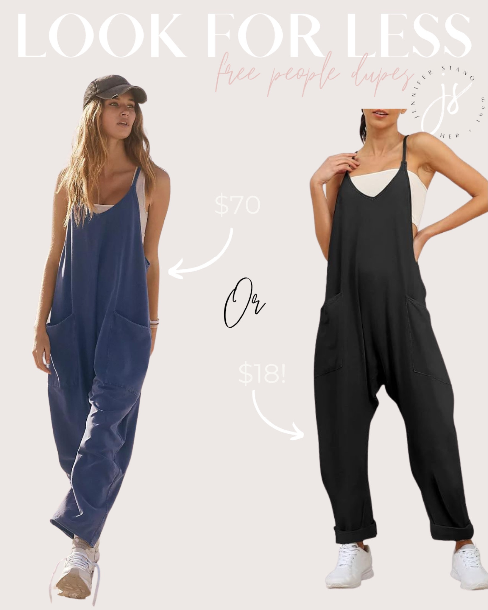 Look for Less! Free People jumpsuit 

#LTKActive #LTKFindsUnder100 #LTKSeasonal