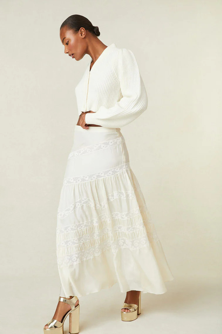 Laia Maxi Skirt | LOVESHACKFANCY
