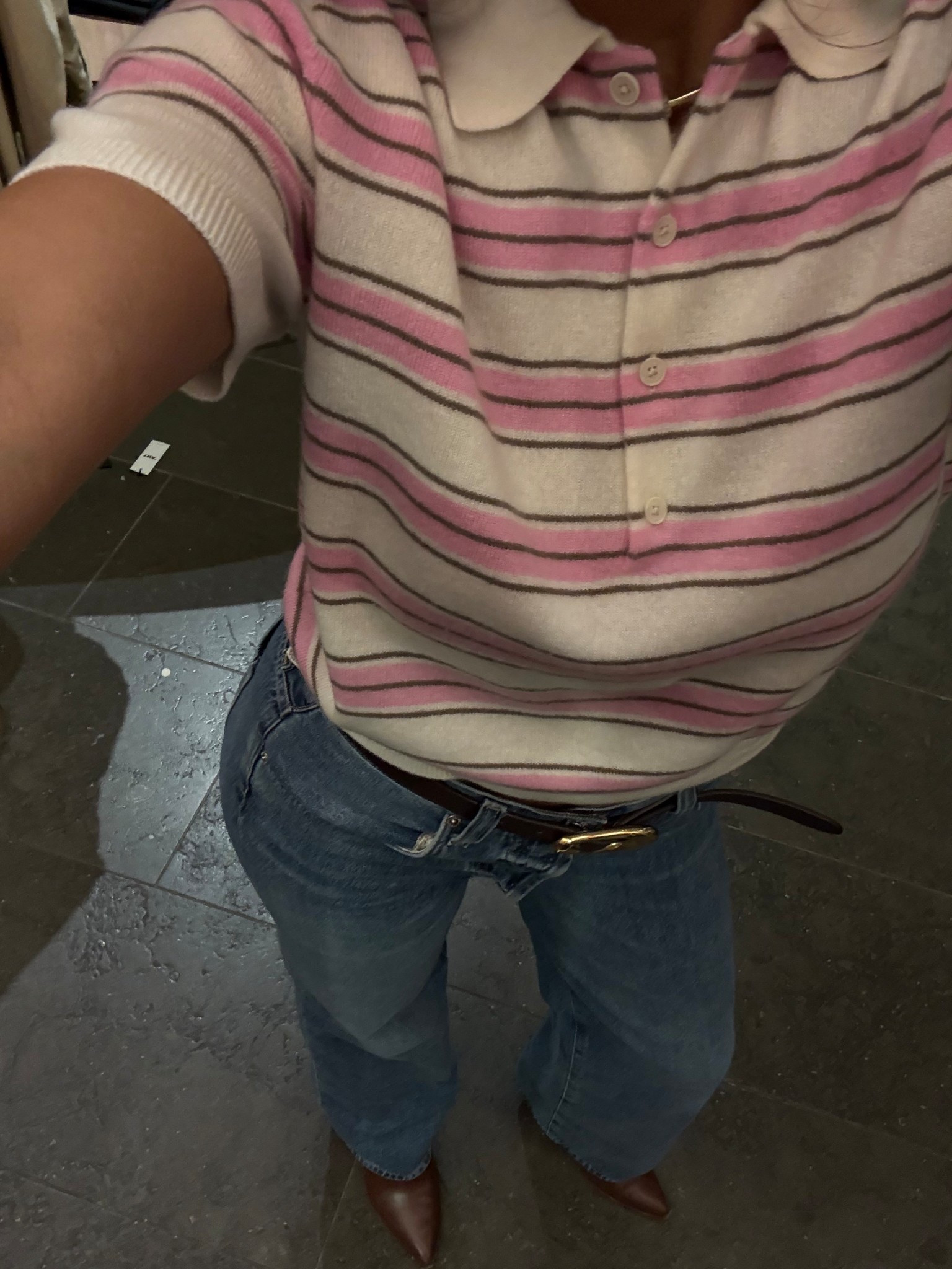 polo cashmere moment 🩷🤎