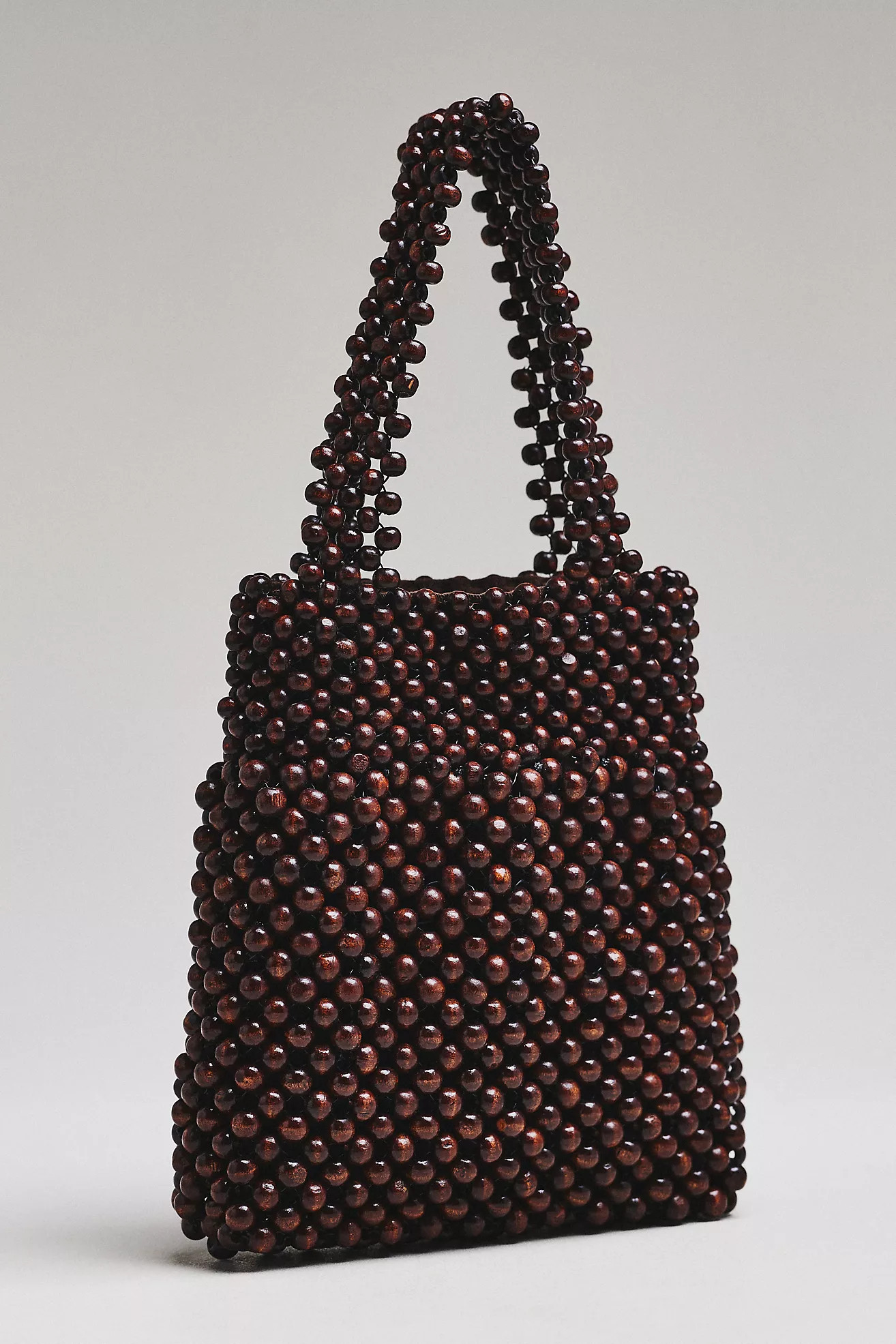 Bembien Maris Wood Beaded Hand Bag | Anthropologie (US)