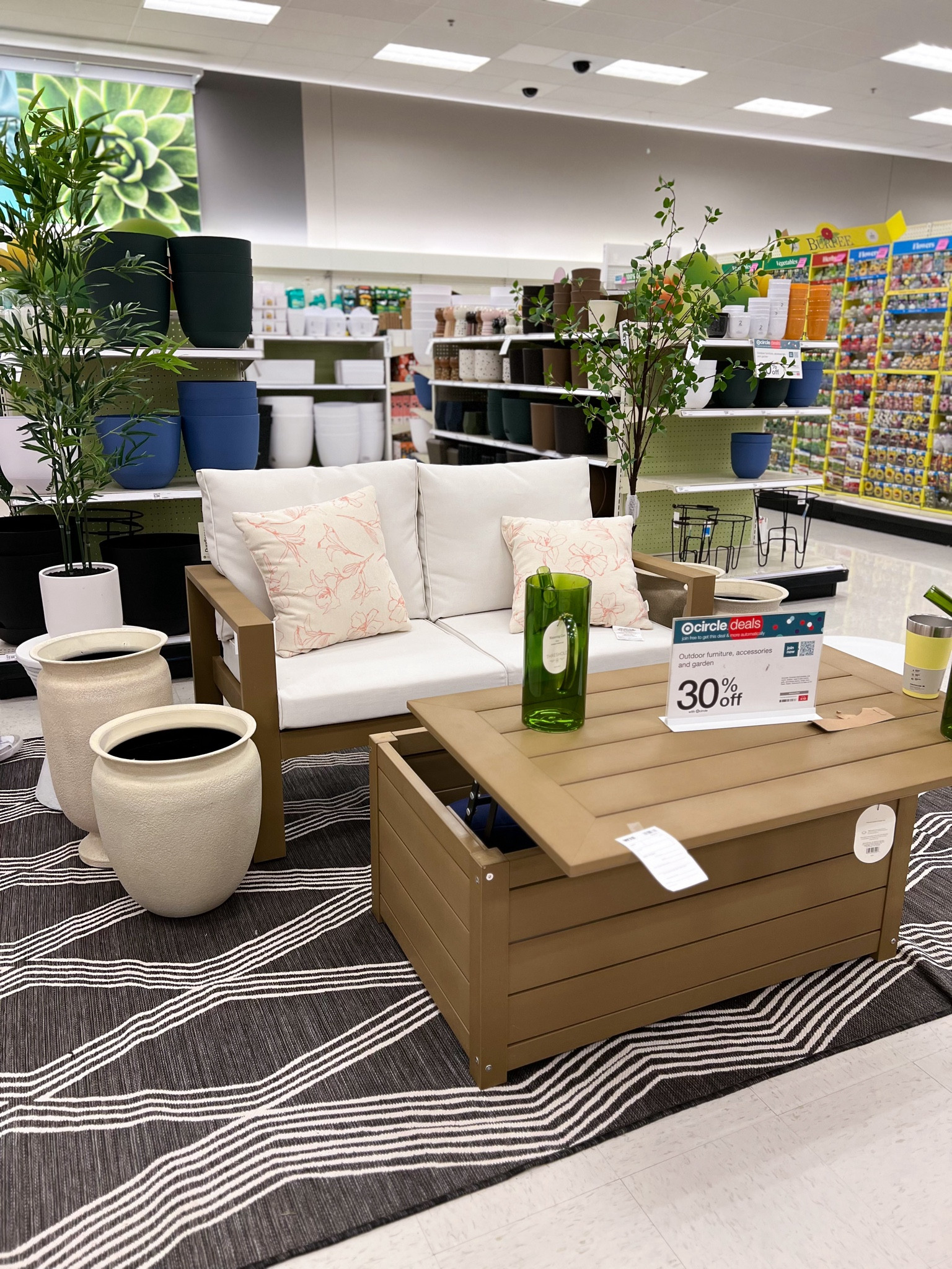 30% off patio furniture 

Target finds, Target style, Target deals, backyard , Target deals, Target circle week 

#LTKsalealert #LTKhome #LTKxTarget