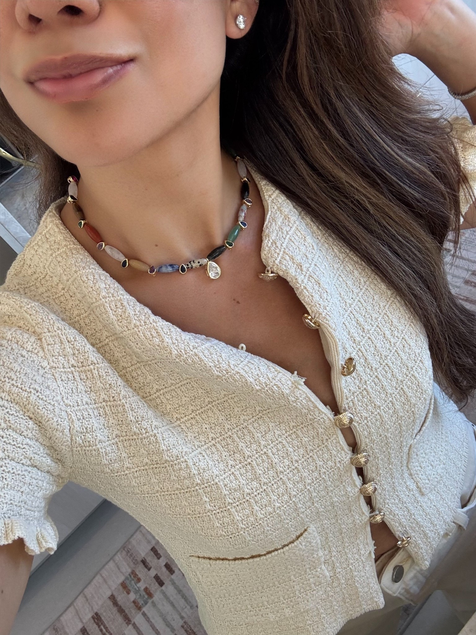 The cutest daily necklace + a matching version for your mini! 💕