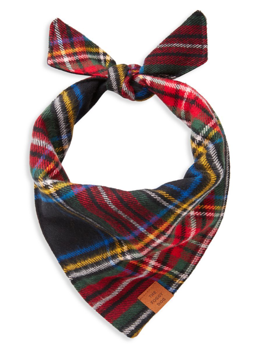 Stewart Plaid Flannel Dog Bandana | Saks Fifth Avenue