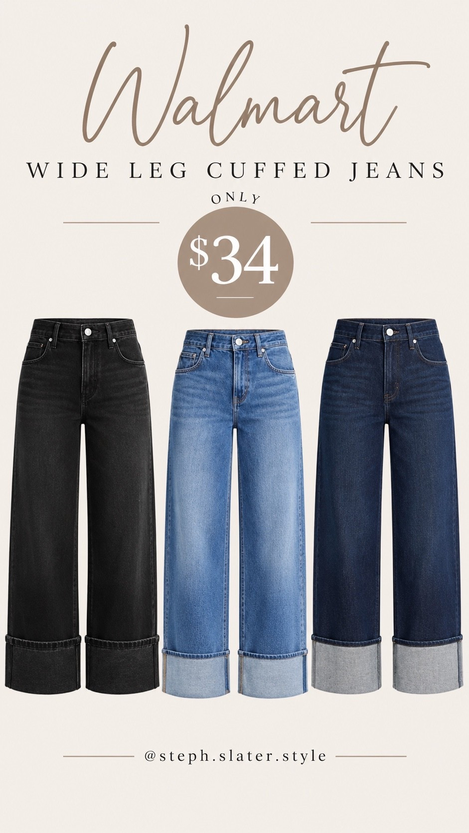 Cute and affordable jeans from Walmart.

#LTKSeasonal