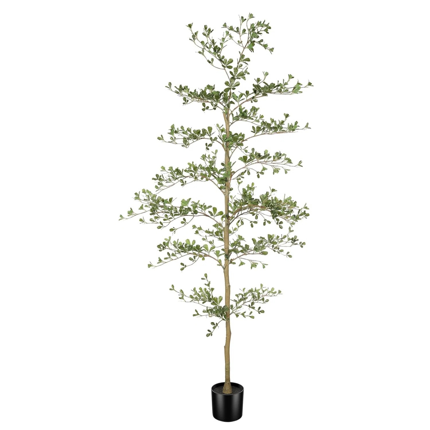 7ft Artificial Olive Tree With Realistic Leaves And Natural Trunk For Home, Office, Or Living Roo... | Wayfair North America