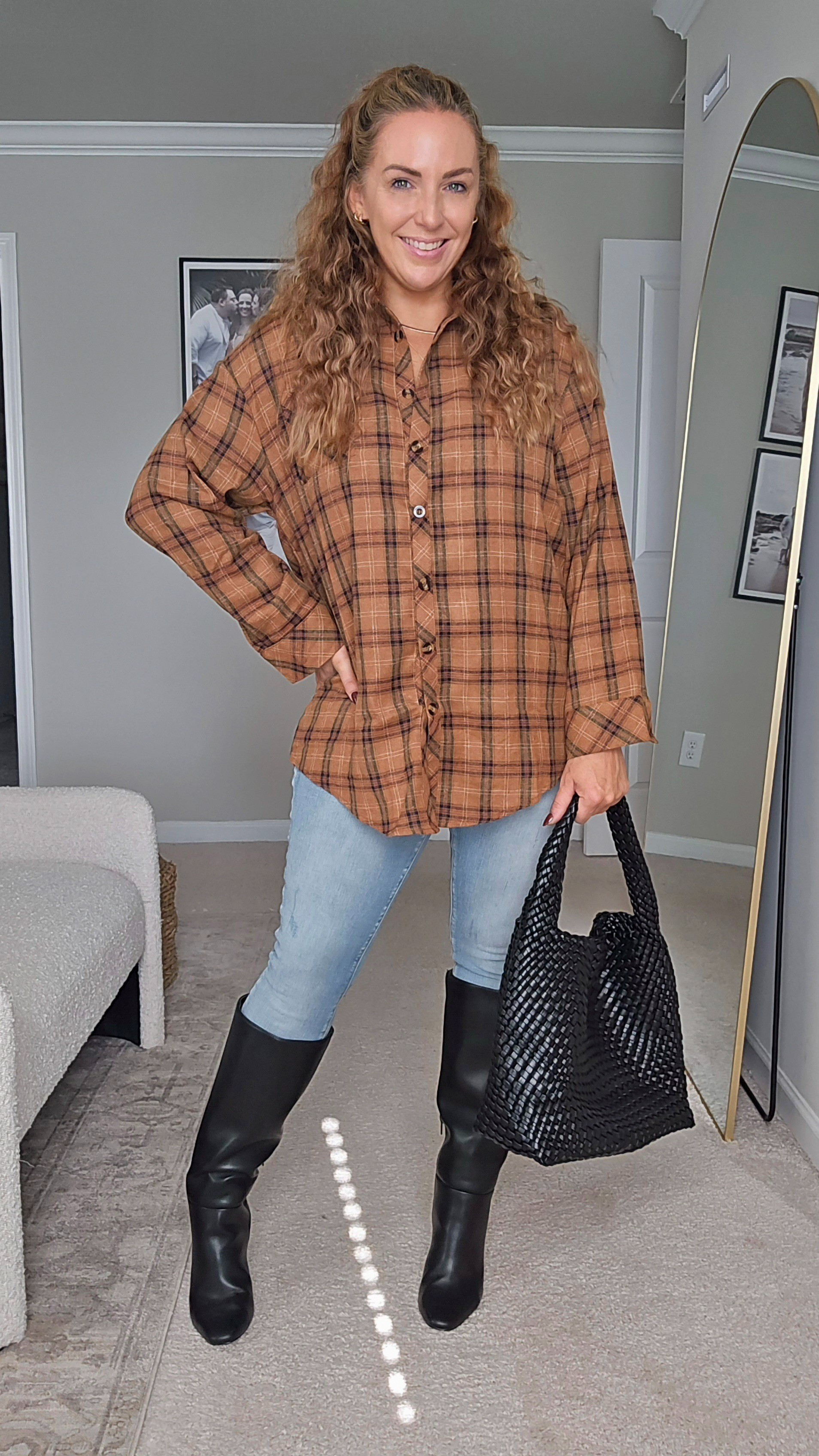 This Chyrii button-down flannel is on major Black Friday deal — 20% off and so many cute color + pattern options! Perfect for layering all season 🤍#ChyriiFashion #BlackFridayDeals

#LTKCyberWeek #LTKSeasonal #LTKSaleAlert