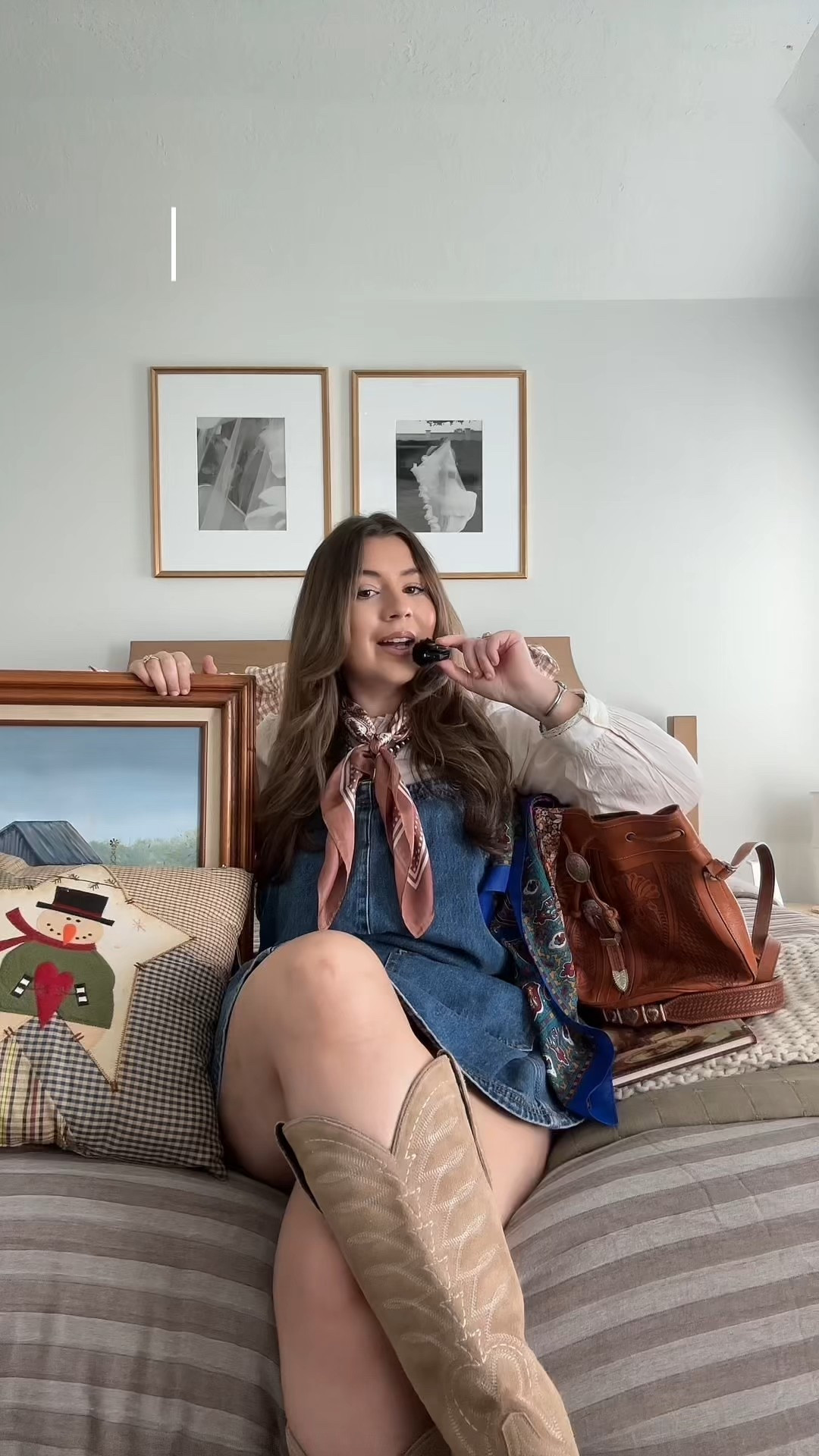 linking my outfit! size small in top, overall dress is a boutique find so no link! 