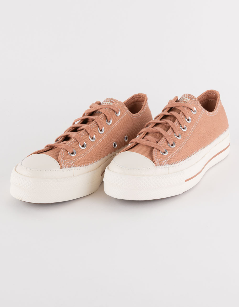 CONVERSE Chuck Taylor All Star Lift Platform Stitching Womens Low Top Shoes | Tillys