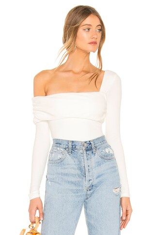 Lovers and Friends Florence Bodysuit in White from Revolve.com | Revolve Clothing (Global)