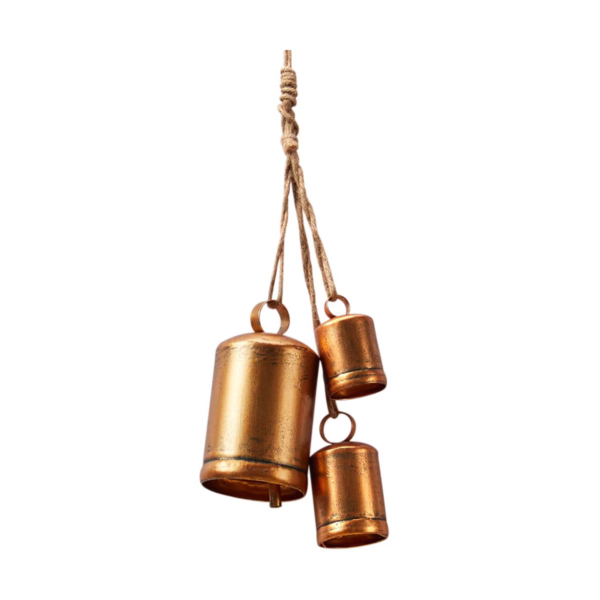 JOYIN  Christmas Bells Rustic Christmas Decoration Set of 3 (Brass) for Xmas | Target