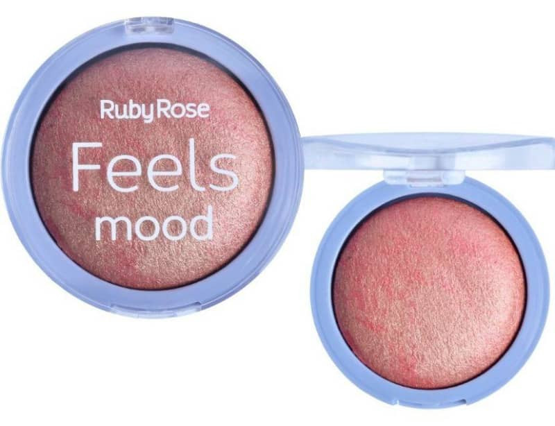 Blush Compacto Ruby Rose Feels Mood Baked | Beleza na Web | Beleza Na Web (BR)