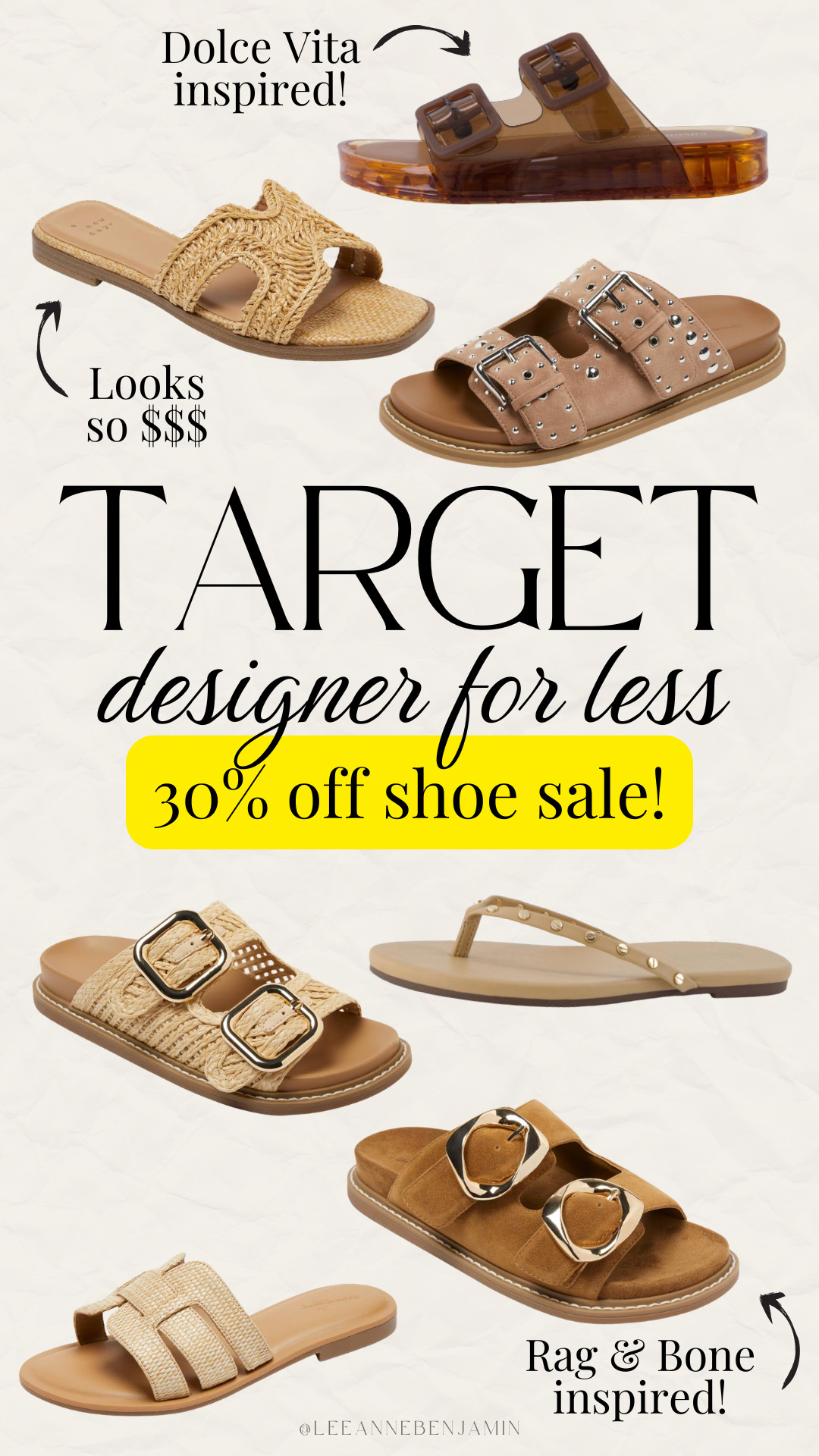 30% off sandals at Target! Sale ends Saturday so don't wait on this one! 

 #LTKootd #LTKOver40 #LTKSaleAlert